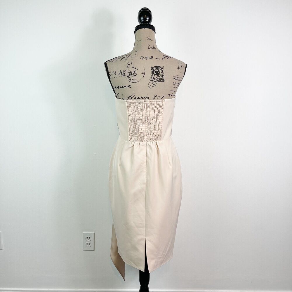 Lavish Alice NWOT Strapless Sheath Midi Dress Size 12 - Picture 3 of 5